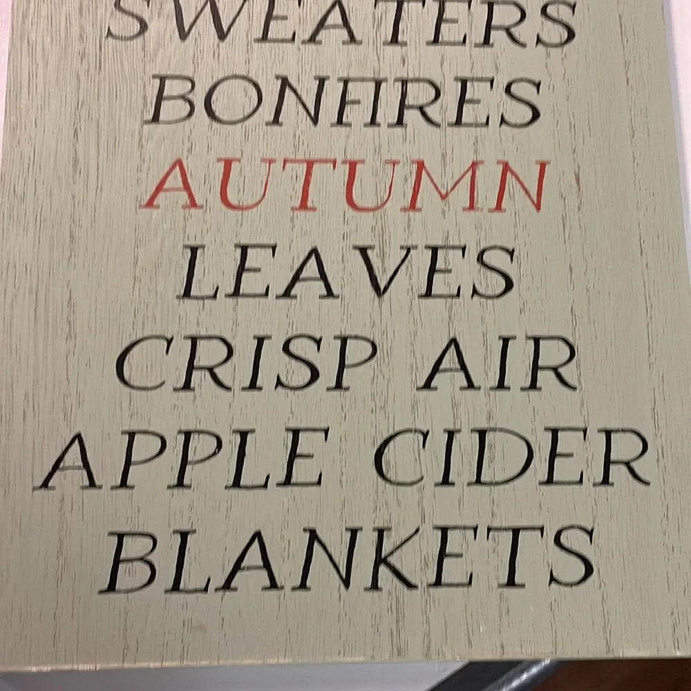 Target Bullseye Sage Green Pumpkin Sweater Bonfire Autumn Leaves Wall De…